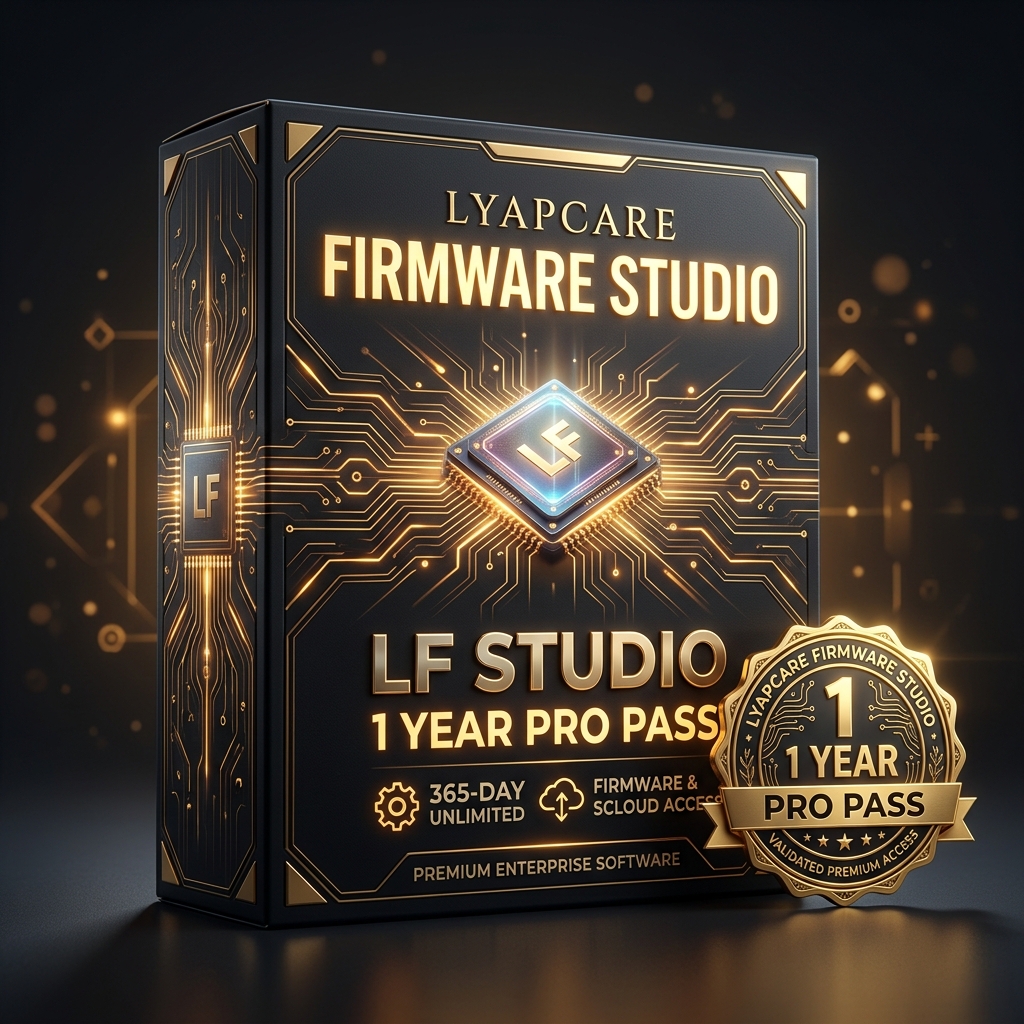 LyapCare Firmware Studio — 1 Year Pro License Key